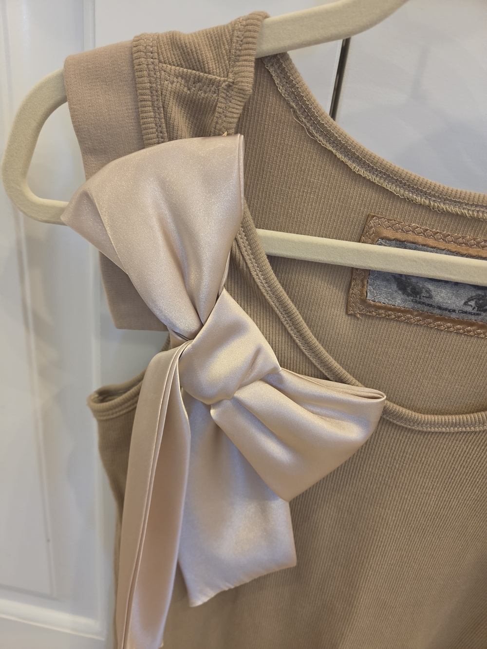 Satin Bow Tank Top DARLING